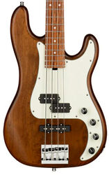 Metroline 21-Fret Hybrid P/J Bass Alder (4-String, Germany, MOR) - antique tobacco transparent satin