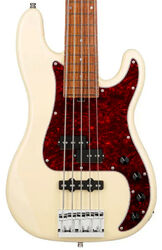 Solid body electric bass Sadowsky Metroline 21-Fret Hybrid P/J Bass Alder (5-String, Germany, MOR) - Solid Olympic White