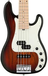 Solid body electric bass Sadowsky MetroLine 21-Fret Hybrid P/J Bass Ash (5-String, Germany, MN)v - Almond Sunburst Transparent Satin