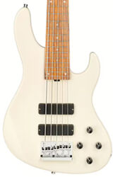 Solid body electric bass Sadowsky Metroexpress 24-Fret Modern Bass 5-String (MOR) - Solid olympic white