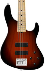 MetroLine 24-Fret Modern Bass, Ash, 4-String (Germany, MN) - almond sunburst transparent satin