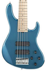 Solid body electric bass Sadowsky Modern 5 Ash Metroline 24-Fret (Germany, MN) - Dark lake placid blue metallic