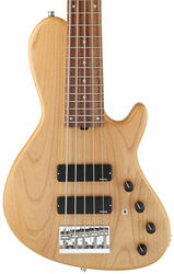 Solid body electric bass Sadowsky MetroLine 24-Fret Single Cut Bass Alder  5-String (Germany, PF) - Natural satin