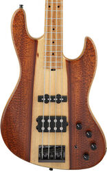 Solid body electric bass Sadowsky Metroline 21-Fret Standard M/M Bass 4 Ltd (Germany, MN) - Natural transparent satin