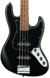 MetroLine 21-Fret Vintage J/J Bass Alder 4-String (Germany, MOR) - solid black satin