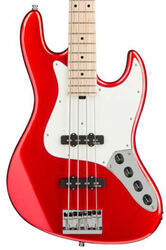 MetroLine 21-Fret Vintage J/J Bass Ash 4 (Germany, MN) - candy apple red