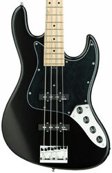 Solid body electric bass Sadowsky MetroLine 21-Fret Vintage J/J Bass Ash 4-String (Germany, MN) - Solid black satin