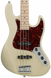 Solid body electric bass Sadowsky MetroLine 21-Fret Vintage J/J Bass Ash 4-String (Germany, MN) - Solid olympic white