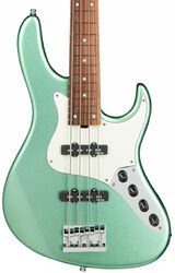 MetroLine 24-Fret Vintage J/J Bass Alder 4 (Germany, MOR) - Sage Green Metallic Satin