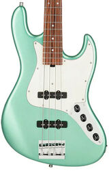MetroLine 21-Fret Vintage J/J Bass Alder 4-String (Germany, MOR) - sage green metallic satin