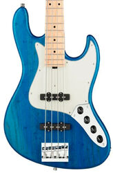 Solid body electric bass Sadowsky MetroLine 21-Fret Vintage J/J Bass Ash (4-String, Germany, MN) - Ocean Blue Transparent Satin