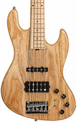 Solid body electric bass Sadowsky MetroLine 21-Fret Vintage M/J Bass Ash 5-String (Germany, MN) - Natural satin