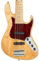 Solid body electric bass Sadowsky Will Lee MetroLine 22-Fret Swamp Ash 5-String (GER, MN) - Natural transparent satin