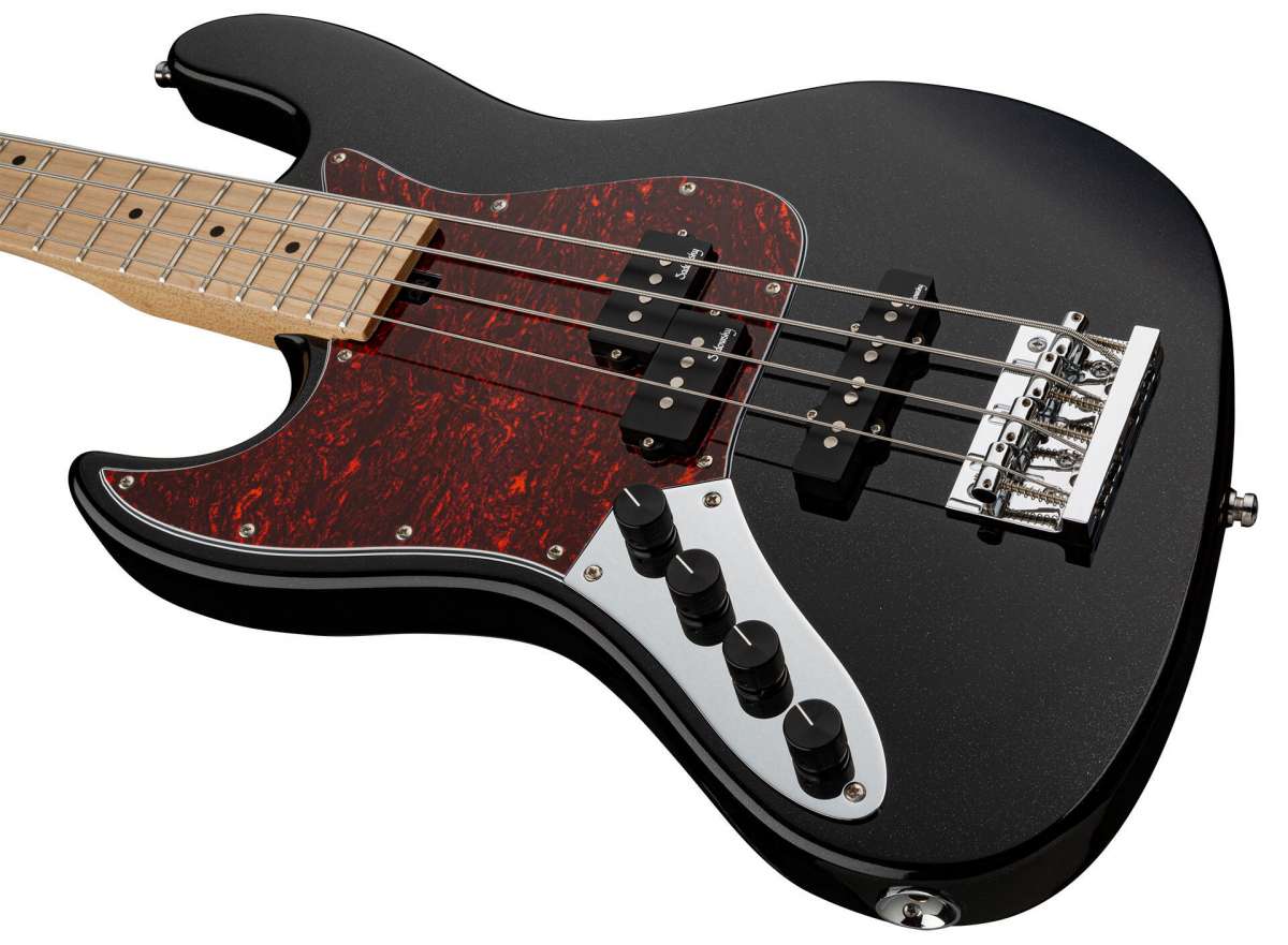 Sadowsky Hybrid P/j Bass 21 Fret 4c Metroexpress Lh Gaucher Mn - Black - Solid body electric bass - Variation 2