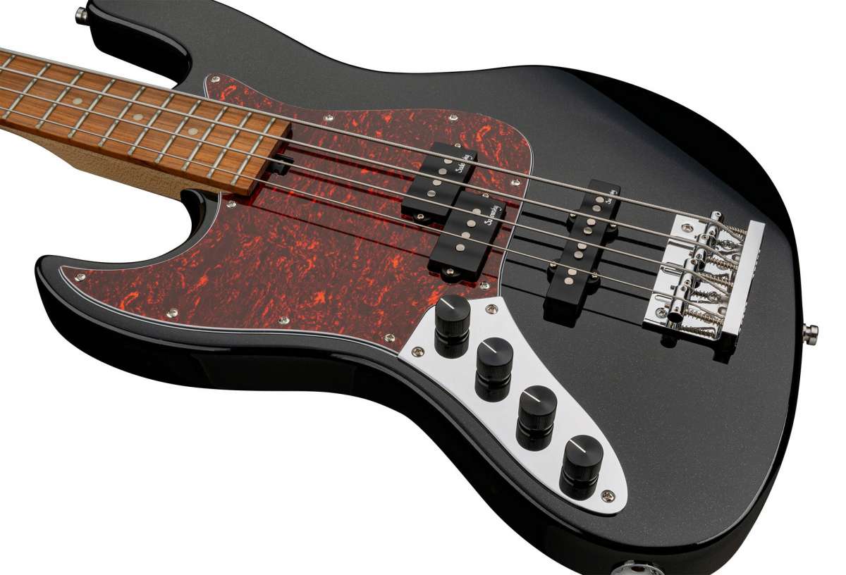 Sadowsky Hybrid P/j Bass 21 Fret 4c Metroexpress Lh Gaucher Mor - Black - Solid body electric bass - Variation 2