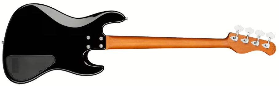 Sadowsky Hybrid Pj Bass 21-fret 4c Lh Metroexpress Gaucher Active Mor - Solid Black - Solid body electric bass - Variation 1