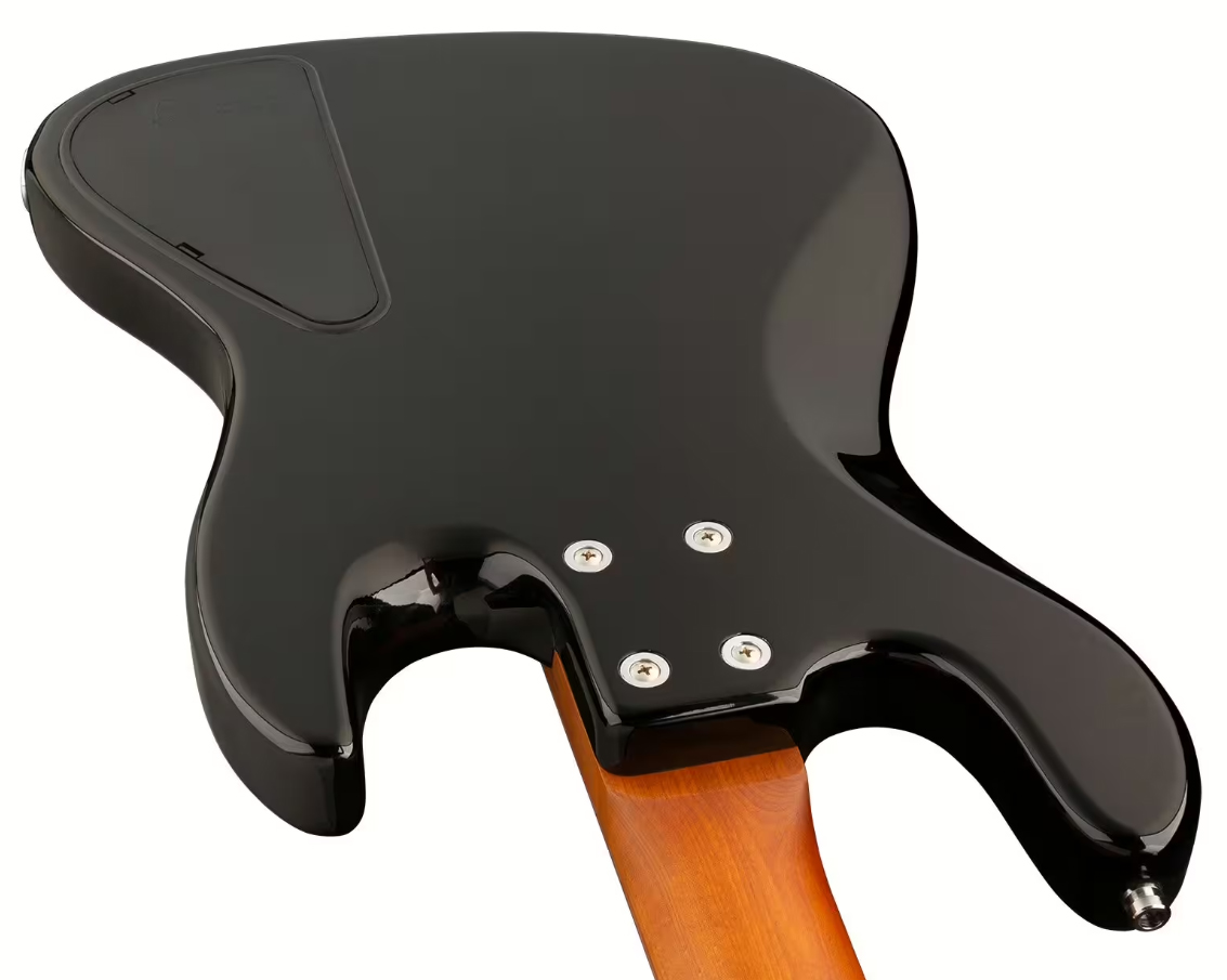 Sadowsky Hybrid Pj Bass 21-fret 4c Lh Metroexpress Gaucher Active Mor - Solid Black - Solid body electric bass - Variation 3