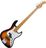 MetroExpress 21-Fret Hybrid P/J Bass V2 4-String (MN) - tobacco burst