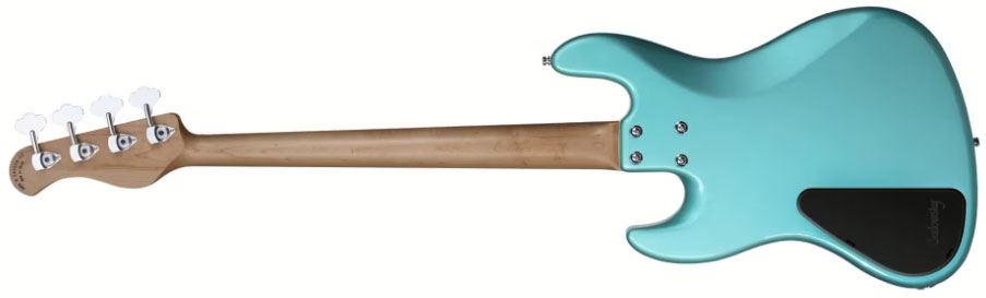 Sadowsky Hybrid Pj Bass 21 Fret 4c Metroexpress V2 Mn - Sage Green Metallic - Solid body electric bass - Variation 1
