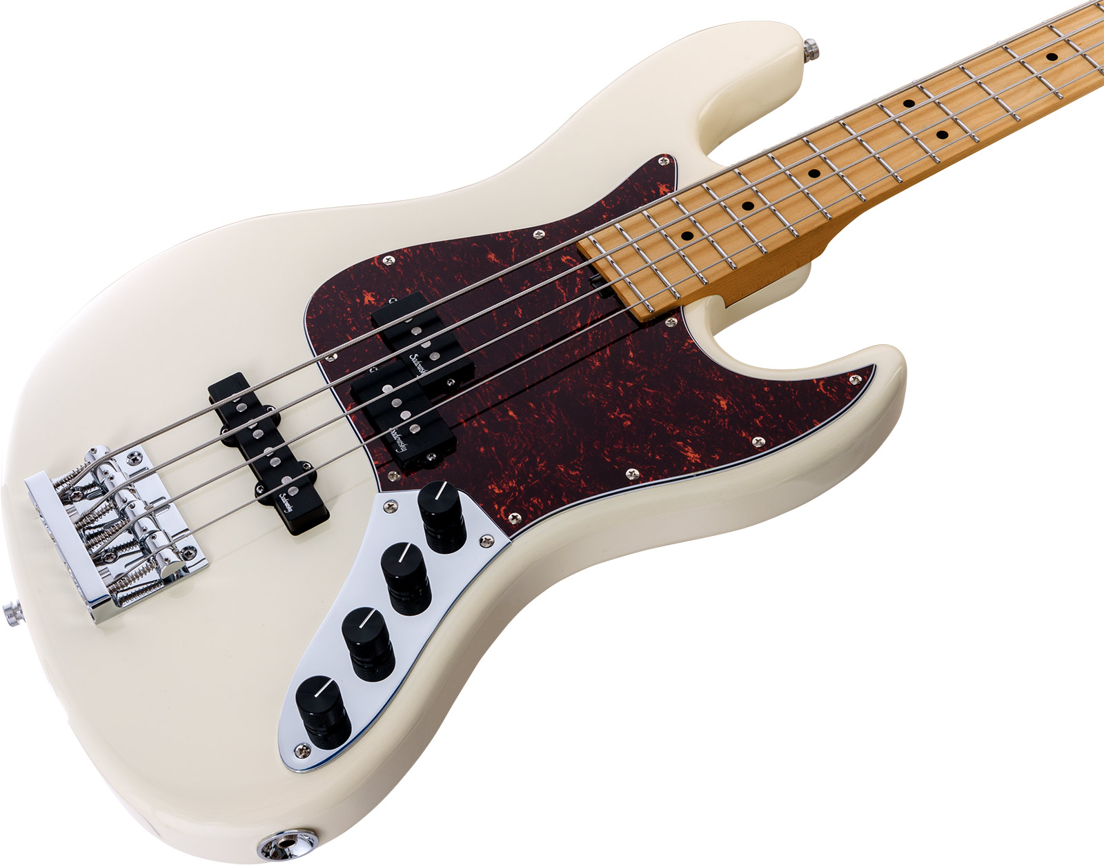 Sadowsky Hybrid Pj Bass 21 Fret 4c Metroexpress V2 Mn - Olympic White - Solid body electric bass - Variation 2