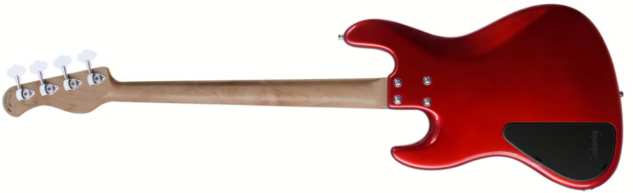 Sadowsky Hybrid Pj Bass 21 Fret 4c Metroexpress V2 Pf - Candy Apple Red - Solid body electric bass - Variation 1