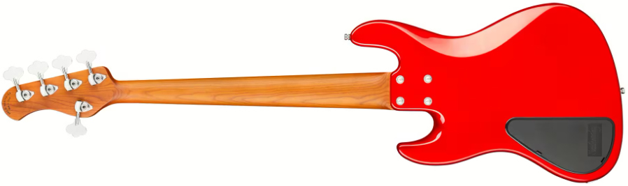 Sadowsky Hybrid Pj Bass 21-fret 5c Metroexpress Mor - Candy Apple Red Metallic - Solid body electric bass - Variation 1