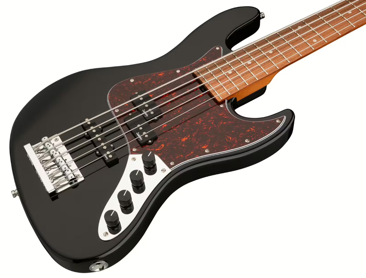 Sadowsky Hybrid Pj Bass 21-fret 5c Metroexpress Mor - Black Pearl - Solid body electric bass - Variation 2