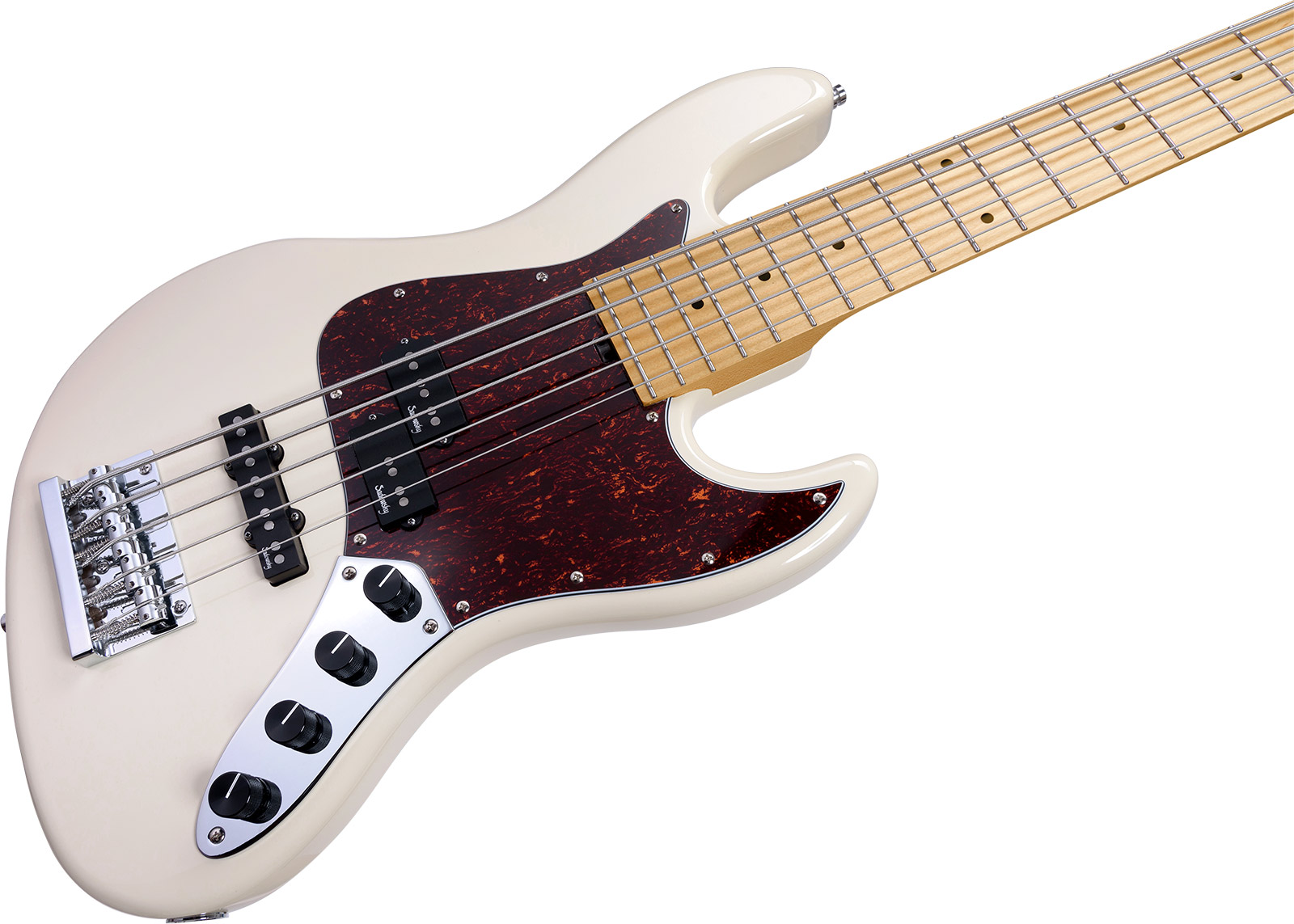 Sadowsky Hybrid Pj Bass 21 Fret 5c Metroexpress V2 Mn - Olympic White - Solid body electric bass - Variation 2