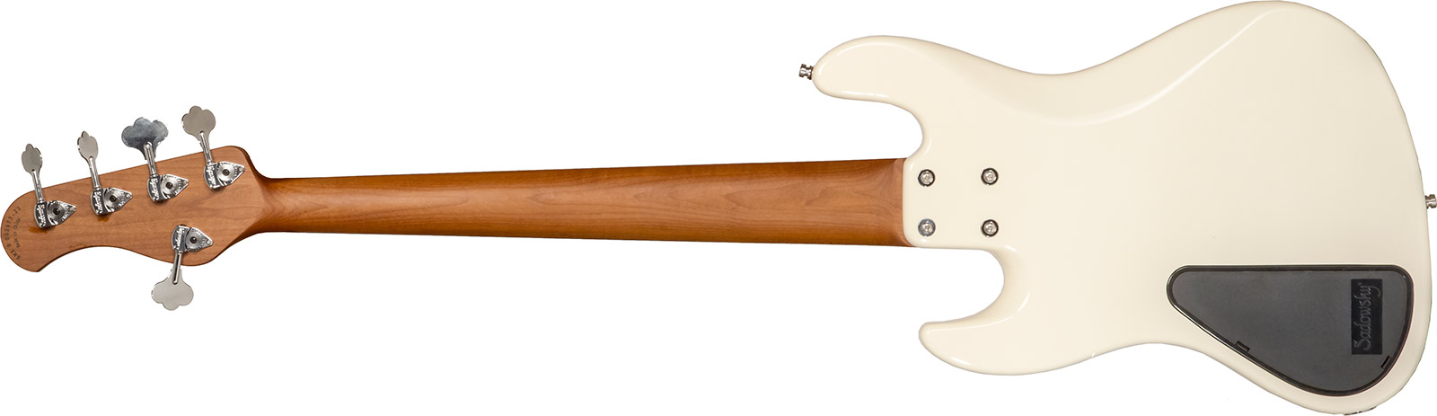 Sadowsky Hybrid Pj Bass 21 Fret 5c Metroexpress V2 Pf - Olympic White - Solid body electric bass - Variation 1