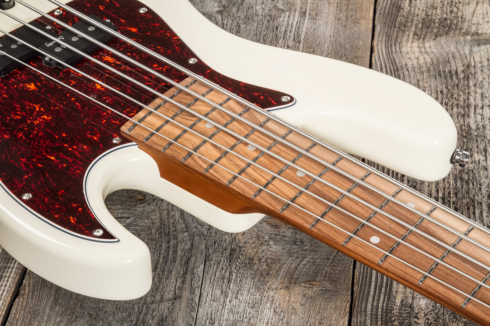 Sadowsky Hybrid Pj Bass 21 Fret 5c Metroexpress V2 Pf - Olympic White - Solid body electric bass - Variation 4
