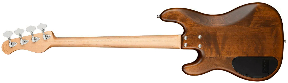 Sadowsky Hybrid Pj Bass 21 Fret Alder 4c Metroline All Active Mor - Antique Tobacco Transparent Satin - Solid body electric bass - Variation 1