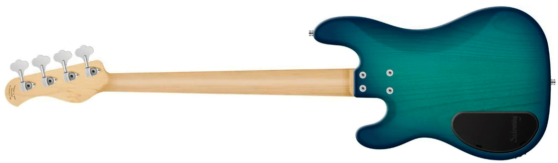 Sadowsky Hybrid Pj Bass 21 Fret Alder 4c Metroline All Active Mor - Bora Blue Burst Transparent Satin - Solid body electric bass - Variation 1
