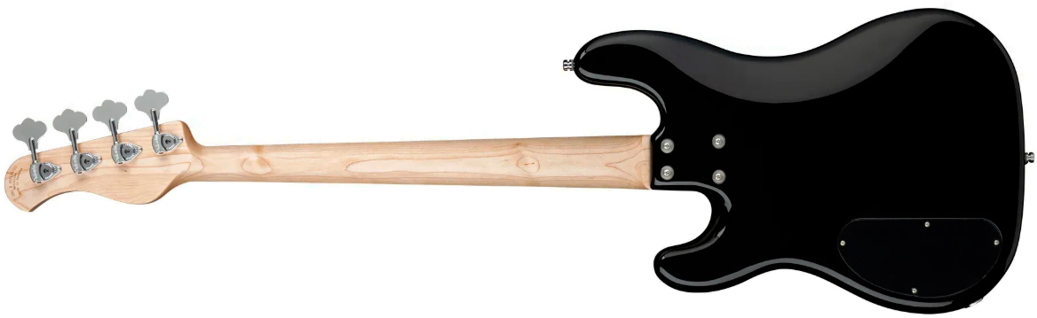 Sadowsky Hybrid Pj Bass 21 Fret Alder 4c Metroline All Active Mor - Solid Black - Solid body electric bass - Variation 1