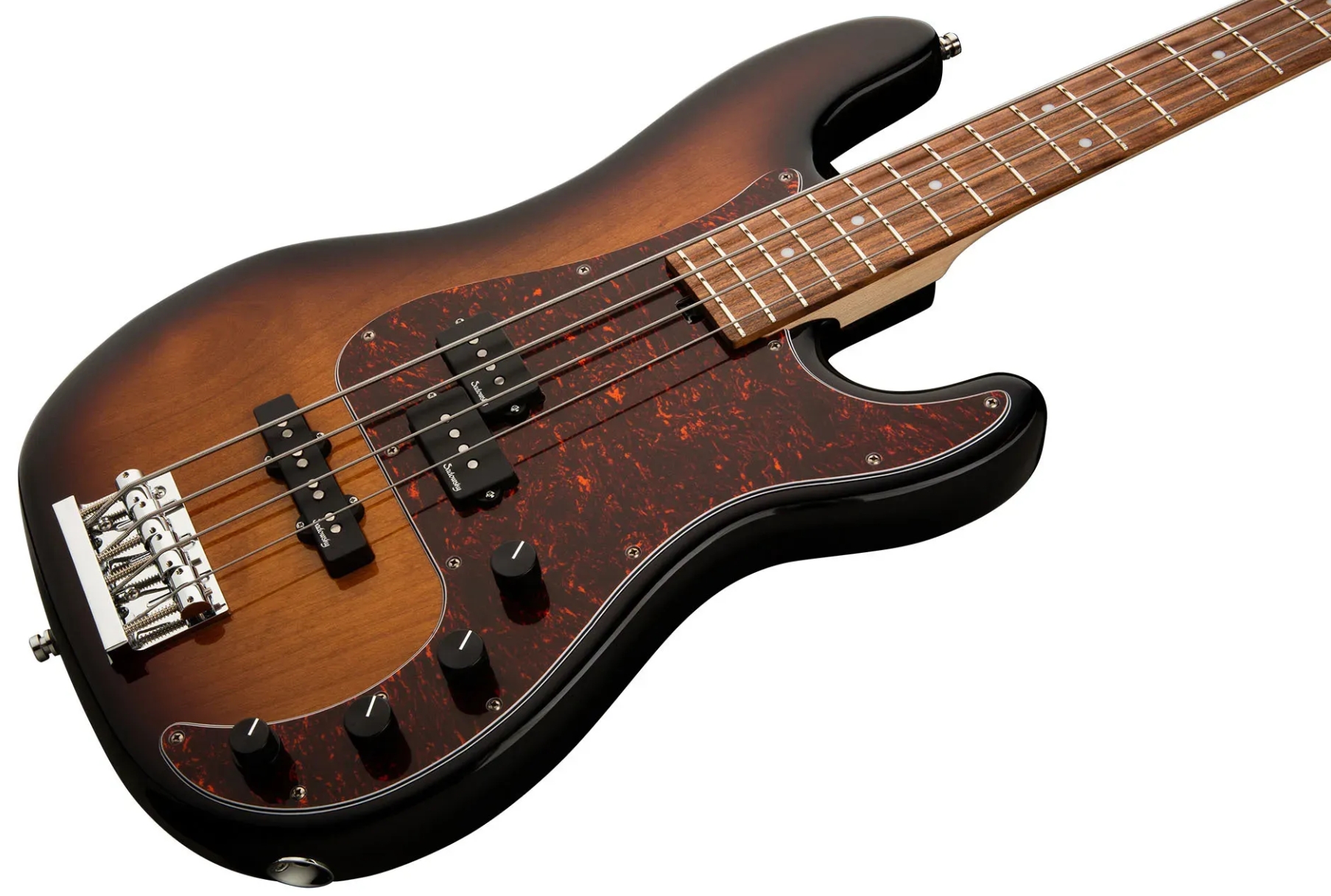 Sadowsky Hybrid Pj Bass 21 Fret Alder 4c Metroline All Active Mor - '59 Burst Transparent - Solid body electric bass - Variation 2