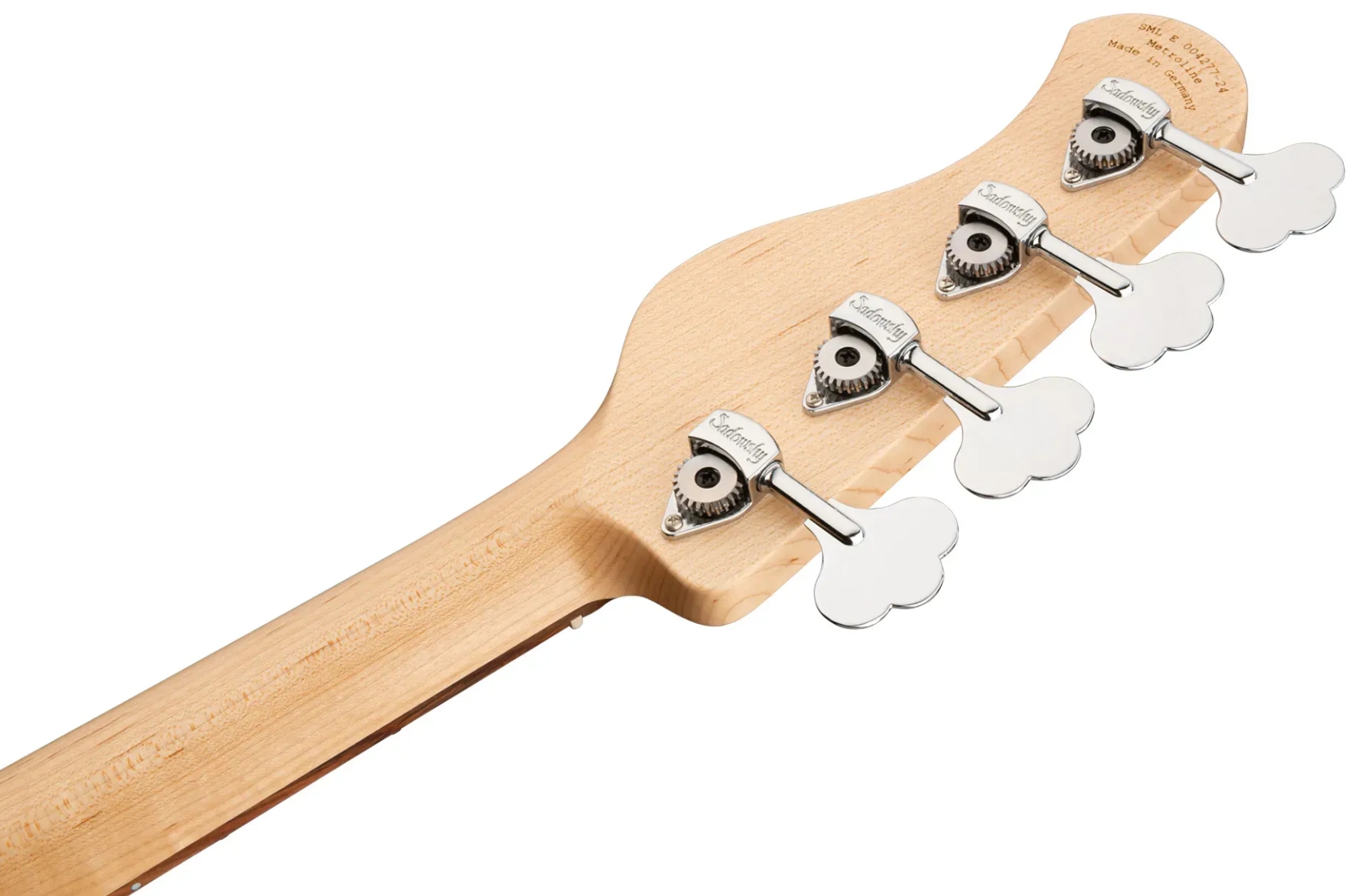 Sadowsky Hybrid Pj Bass 21 Fret Alder 4c Metroline All Active Mor - Almond Sunburst Transparent Satin - Solid body electric bass - Variation 3