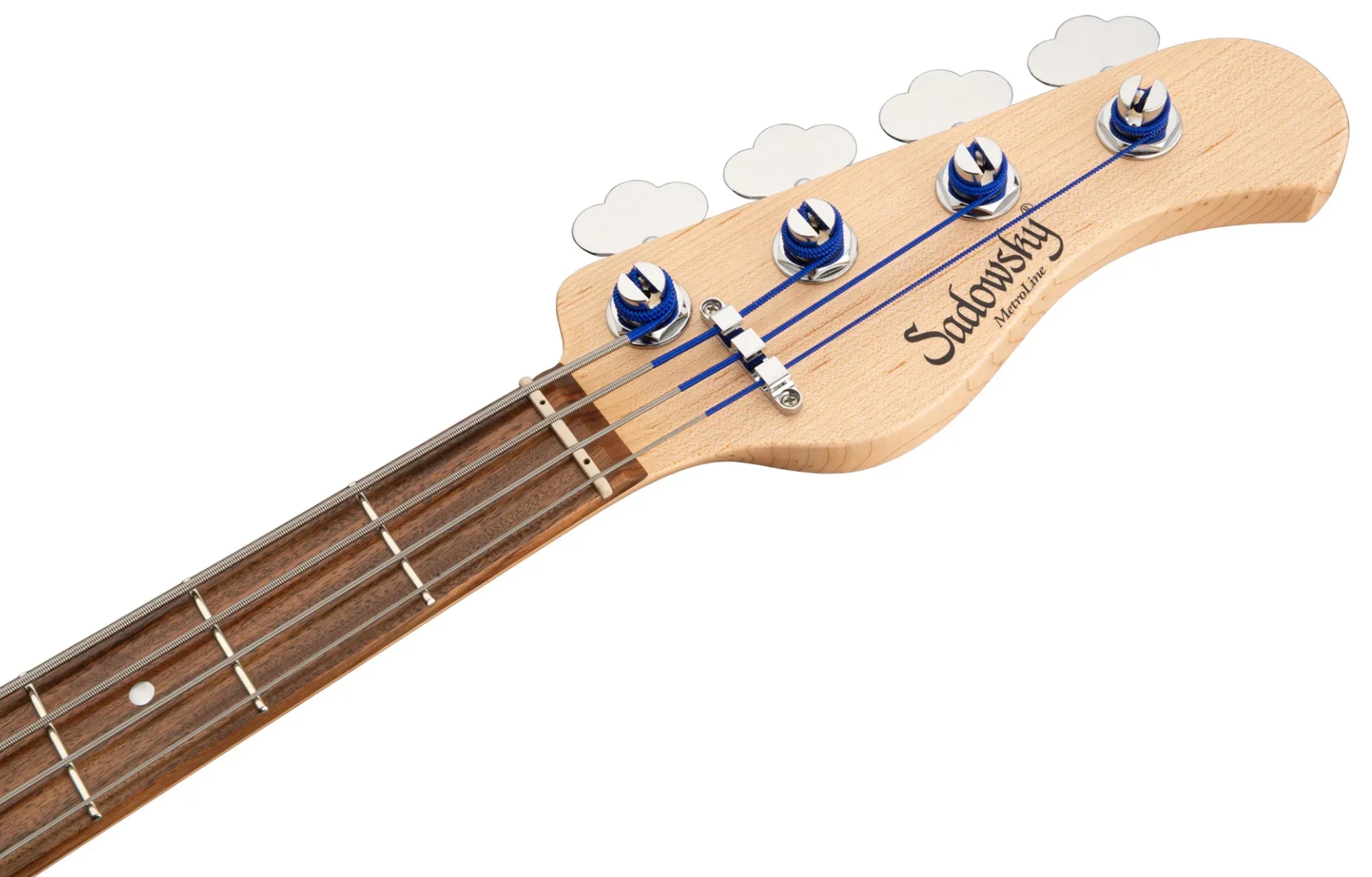 Sadowsky Hybrid Pj Bass 21 Fret Alder 4c Metroline All Active Mor - Natural Transparent Satin - Solid body electric bass - Variation 4