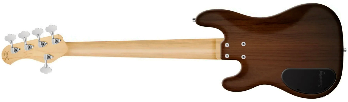 Sadowsky Hybrid Pj Bass 21 Fret Alder 5c Metroline All Active Mor - Antique Tobacco Transparent Satin - Solid body electric bass - Variation 1