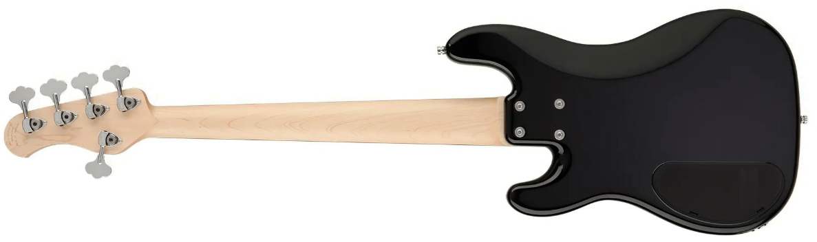 Sadowsky Hybrid Pj Bass 21 Fret Alder 5c Metroline All Active Mor - Solid Black High Polish - Solid body electric bass - Variation 1