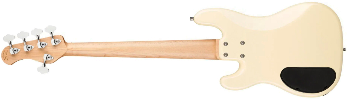 Sadowsky Hybrid Pj Bass 21 Fret Alder 5c Metroline All Active Mor - Solid Olympic White - Solid body electric bass - Variation 1