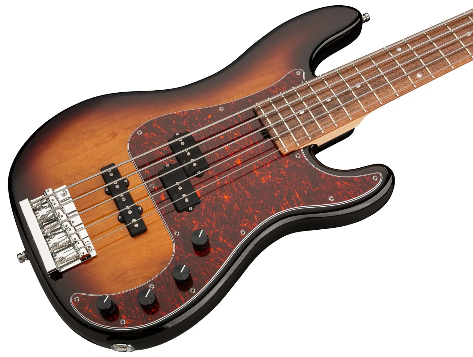 Sadowsky Hybrid Pj Bass 21 Fret Alder 5c Metroline All Active Mor - '59 Burst Transparent - Solid body electric bass - Variation 2