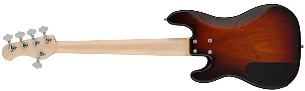 Sadowsky Hybrid Pj Bass 21 Fret Ash 5c Metroline All Active Mn - Almond Sunburst Transparent Satin - Solid body electric bass - Variation 1