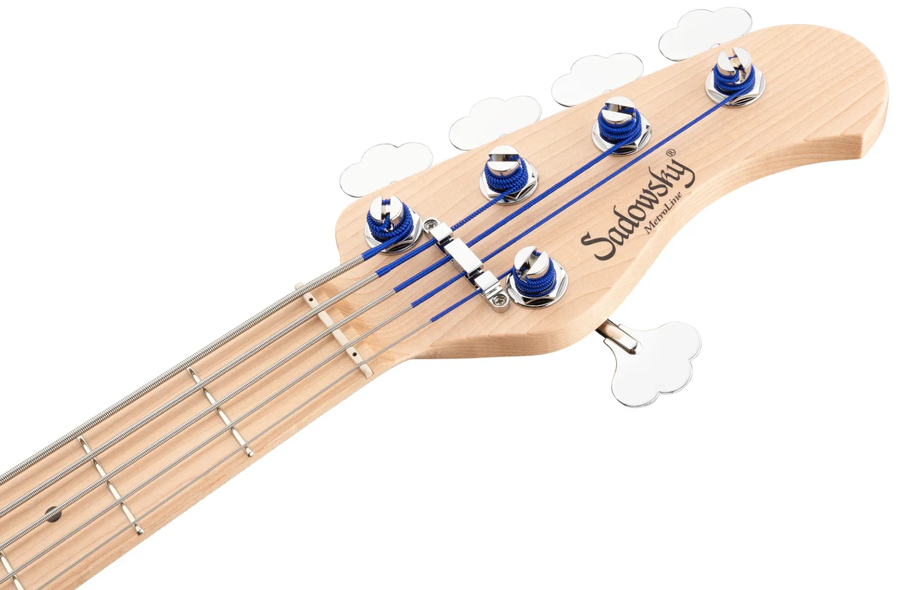 Sadowsky Hybrid Pj Bass 21 Fret Ash 5c Metroline All Active Mn - Almond Sunburst Transparent Satin - Solid body electric bass - Variation 4