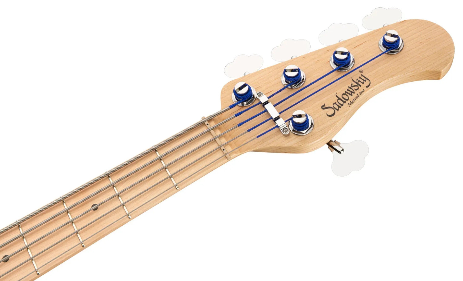 Sadowsky Hybrid Pj Bass 21 Fret Ash 5c Metroline All Active Mn - Natural Transparent Satin - Solid body electric bass - Variation 4