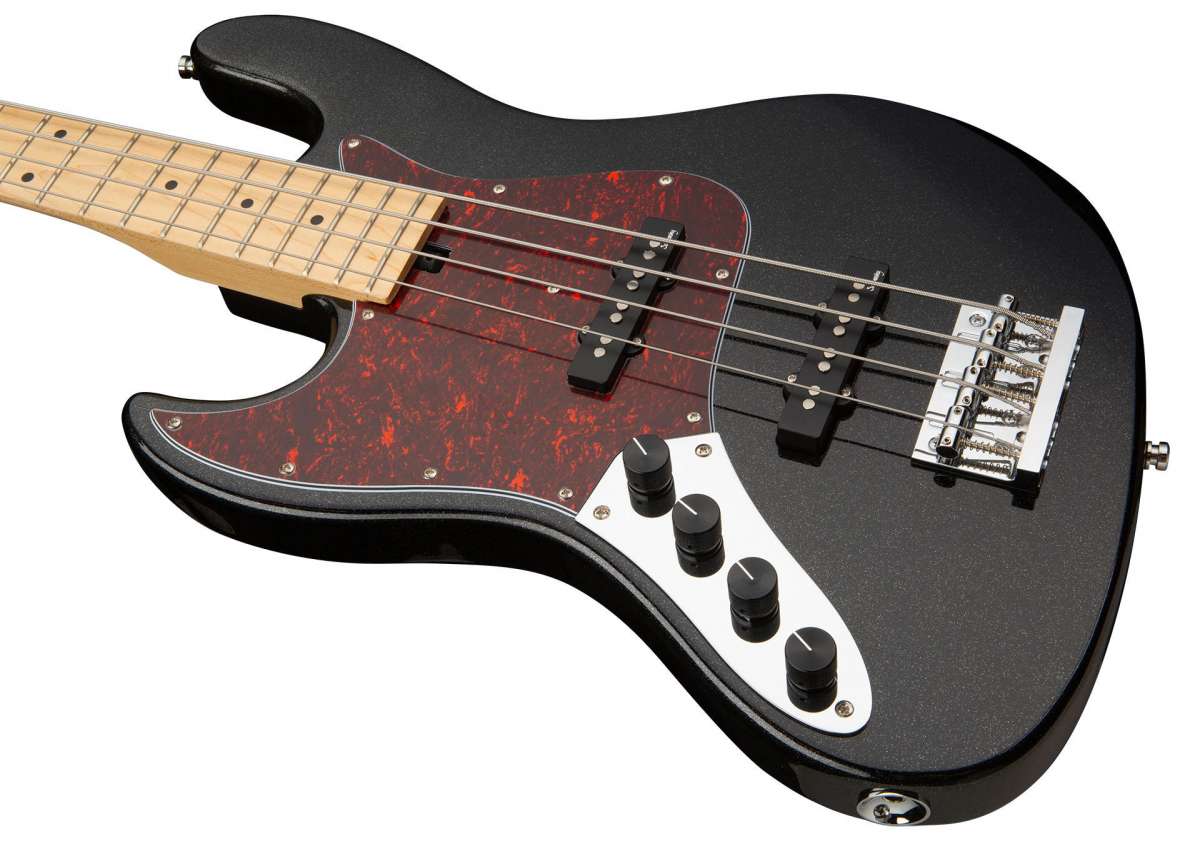 Sadowsky J/j Bass 21 Fret Vintage 4-string Metroexpress Lh Gaucher Mn - Black - Solid body electric bass - Variation 2