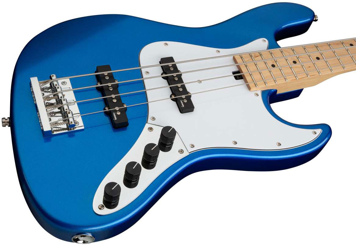 Sadowsky J/j Bass 21 Fret Vintage 4-string Metroexpress Mn - Ocean Blue Metallic - Solid body electric bass - Variation 2