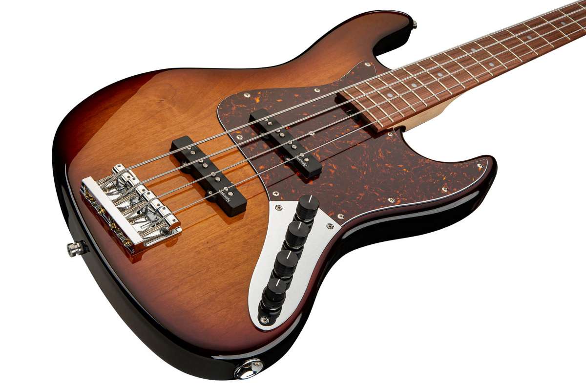 Sadowsky Vintage J/j Bass 21 Fret Alder 4c Metroline All Active Mor - '59 Burst Transparent - Solid body electric bass - Variation 2