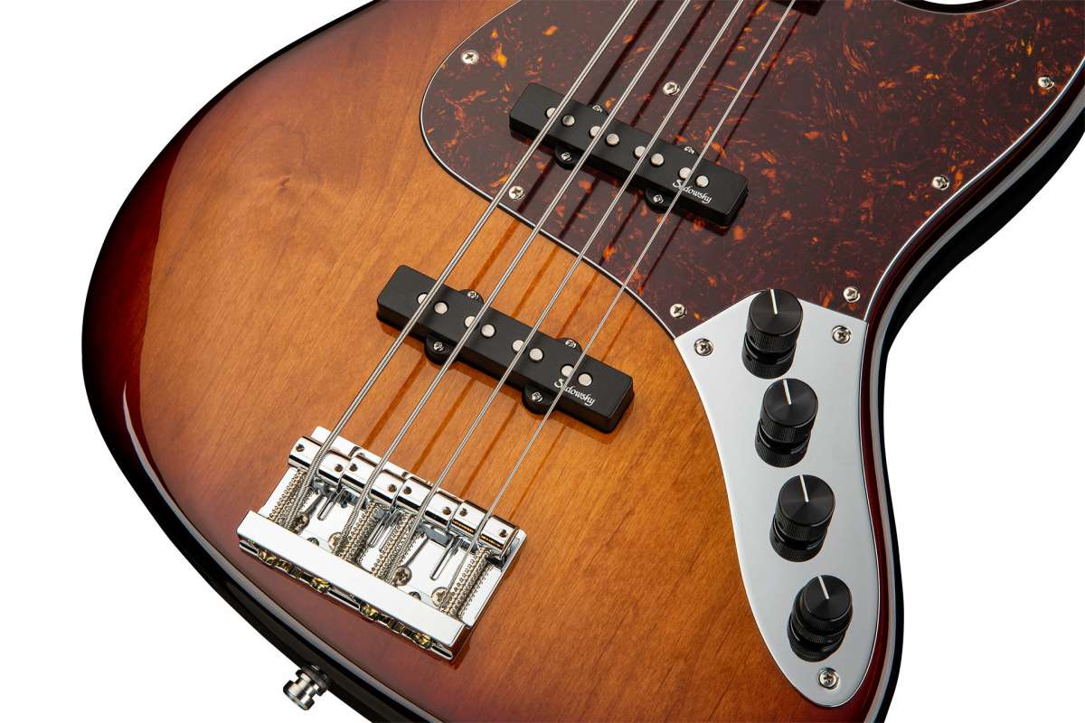 Sadowsky Vintage J/j Bass 21 Fret Alder 4c Metroline All Active Mor - '59 Burst Transparent - Solid body electric bass - Variation 4