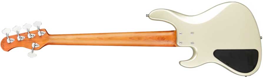 Sadowsky Modern Bass 24-fret 5c Metroexpress Active Mn - Solid Champagne Metallic - Solid body electric bass - Variation 1
