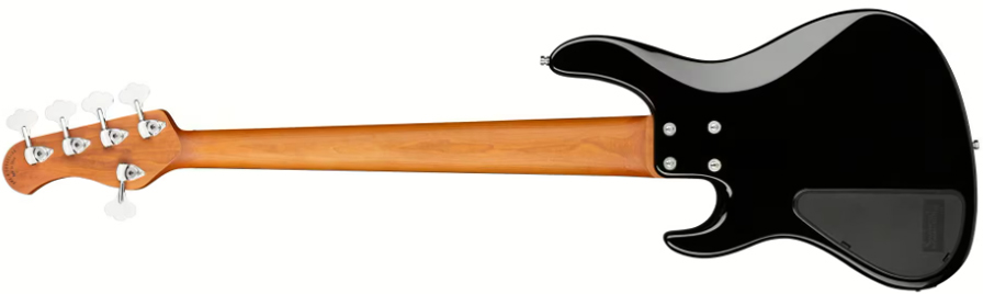 Sadowsky Modern Bass 24-fret 5c Metroexpress Active Mor - Solid Black - Solid body electric bass - Variation 1