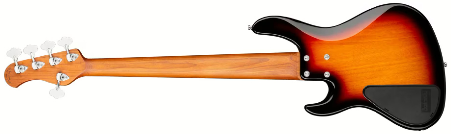 Sadowsky Modern Bass 24-fret 5c Metroexpress Active Mor - Tobacco Sunburst Transparent - Solid body electric bass - Variation 1